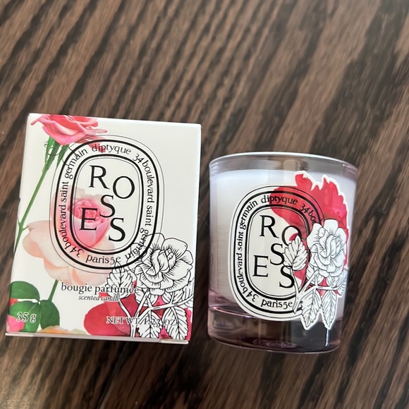 Diptyque rose mini candle 35g limited package brand new. - Picture 2 of 3